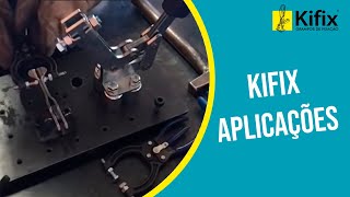 Os grampos de fixação rápida Kifix são usados em vários segmentos industriais como aeronáutico, auto