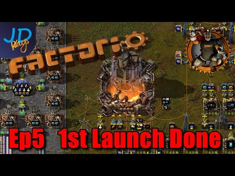 Ep5 1 Launch done Many more to go! ⚙️ Factorio SubX ⚙️ Gameplay, Lets Play