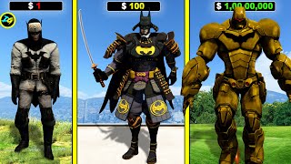 $1 BATMAN to $1,000,000,000 BATMAN in GTA 5