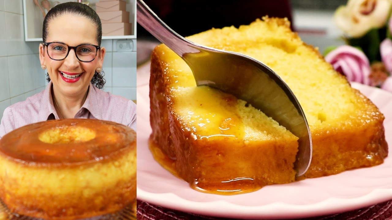 BOLO PUDIM DE MILHO CREMOSO, MACIO, DELICIOSO! VOCÊ PRECISA FAZER ESSA MARAVILHA! - Isamara Amâncio