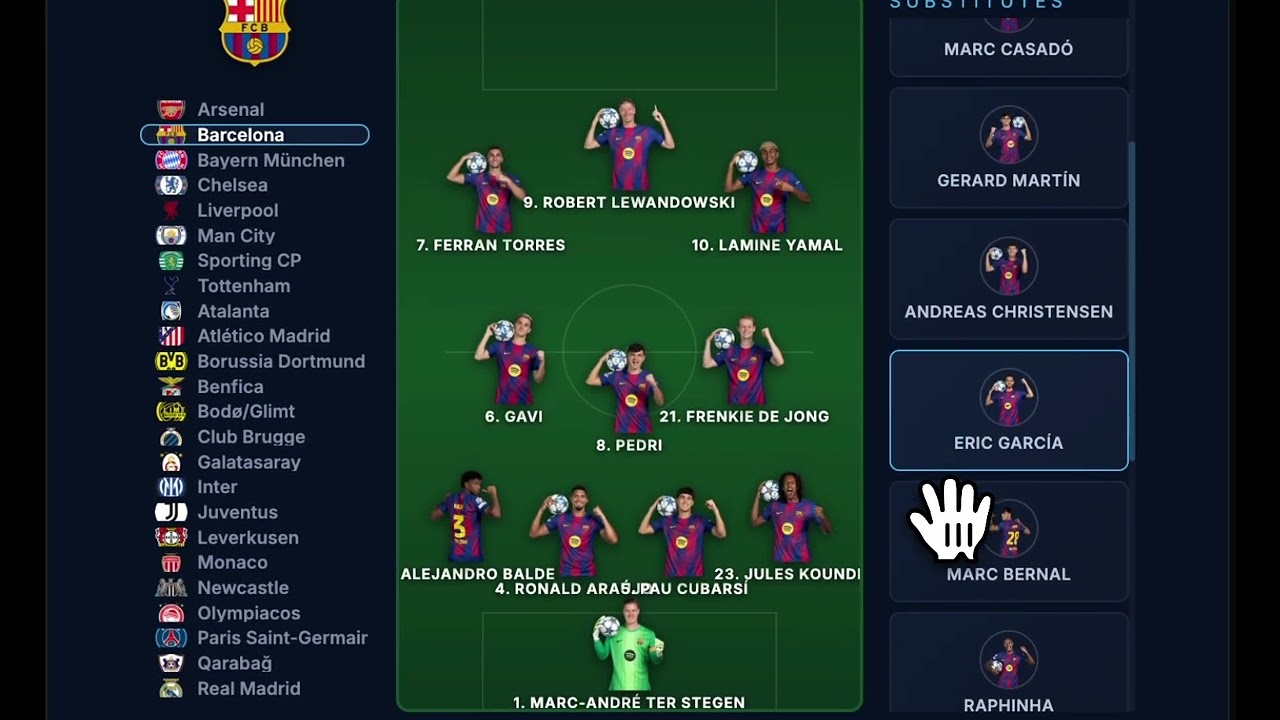 Squad Manager project preview