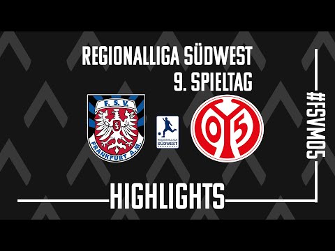 Highlights & Tore | FSV Frankfurt 2:1 1. FSV Mainz 05 II | 09.Spieltag RL-Südwest 2022/2023