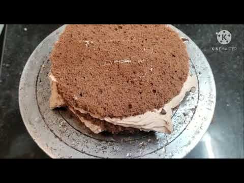 Chocolate Truffle cake and Chef Indrajit...