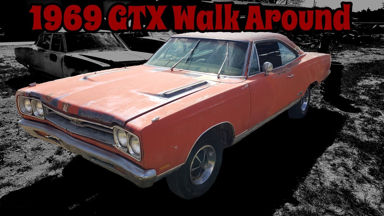1969 Plymouth GTX Last Driven in the 90s: 383 Turns Over