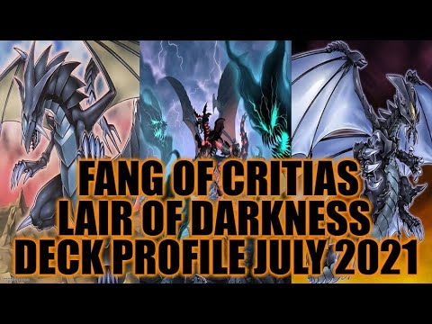 FANG OF CRITIAS LAIR OF DARKNESS DECK PROFILE (JULY 2021) YUGIOH!