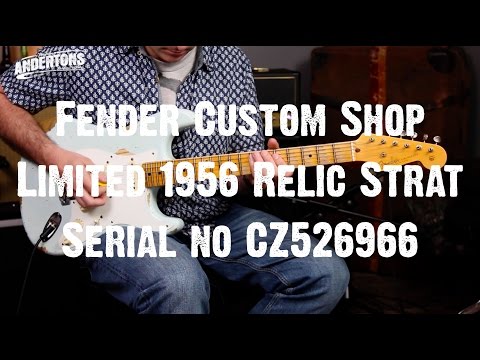 Fender Custom Shop '56 Stratocaster Heavy Relic 2019 - Faded Sonic Blue image 7