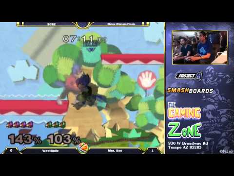 S@GZ4 Melee Winners Finals Mor  Axe Pikachu vs WestBallz Falco