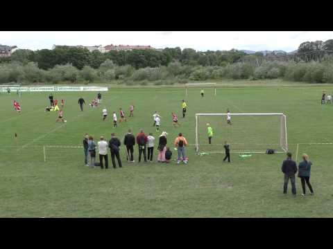 Paragwaj - Niemcy (1:4). Turniej Deichmann 2014 Nowy Sącz (U9)