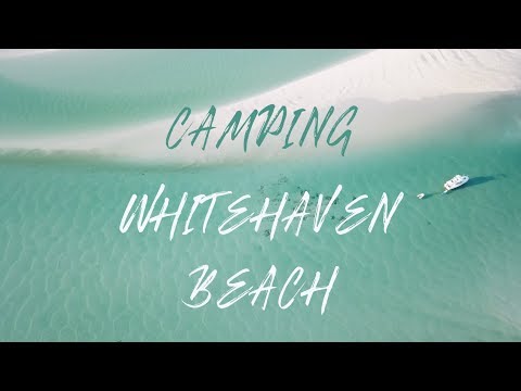 Camping at WHITEHAVEN BEACH | Canon 5d Mark IV