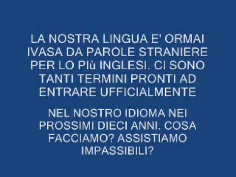 DILLO IN ITALIANO  (video) DI ANTONIO GENTILE su suggerimento di  mio cognato,Antonio Liberatore