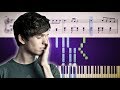 GODSPEED Frank Ocean James Blake Piano Tutorial