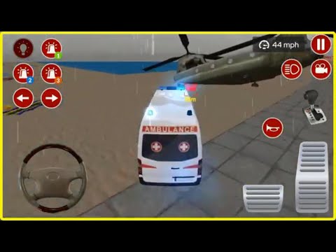 American Ambulance Emergency Simulator - Games OML - Android Gameplay
