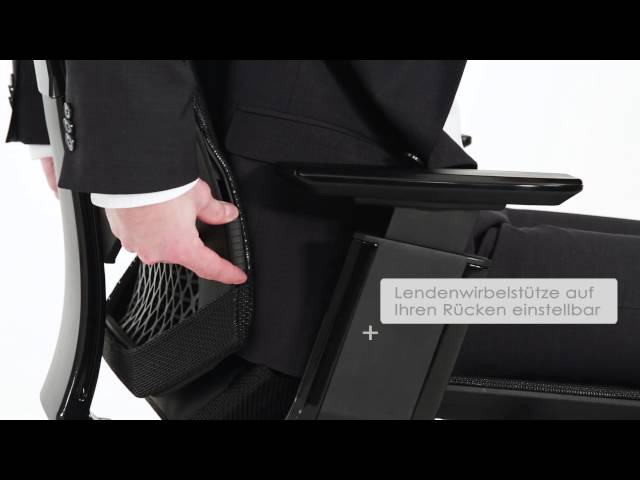 Video Teaser für GENIDIA BLACK Leder - Funktionsvideo - hjh OFFICE