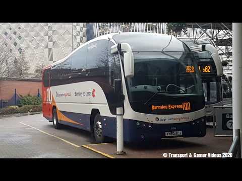 Route X10 Stagecoach Barnsley Volvo B9R Plaxton Elite 53714 (YN60 ACJ)