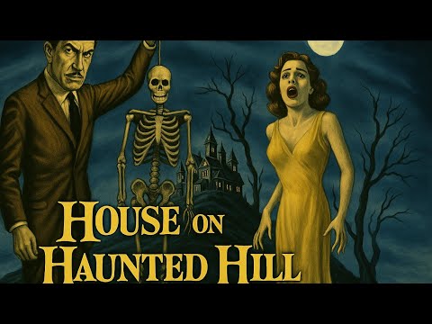 House on Haunted Hill | 1959 | Full Movie | Horror | Mystery | Public Domain