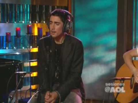Alex Ubago - Aunque No Te Pueda Ver (Sesiones AOL)