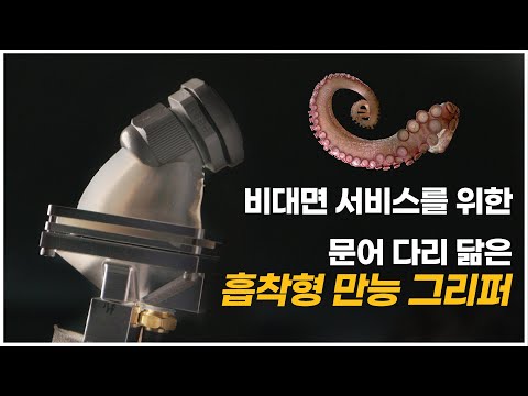 문어 다리를 닮은 흡착형 만능 그리퍼