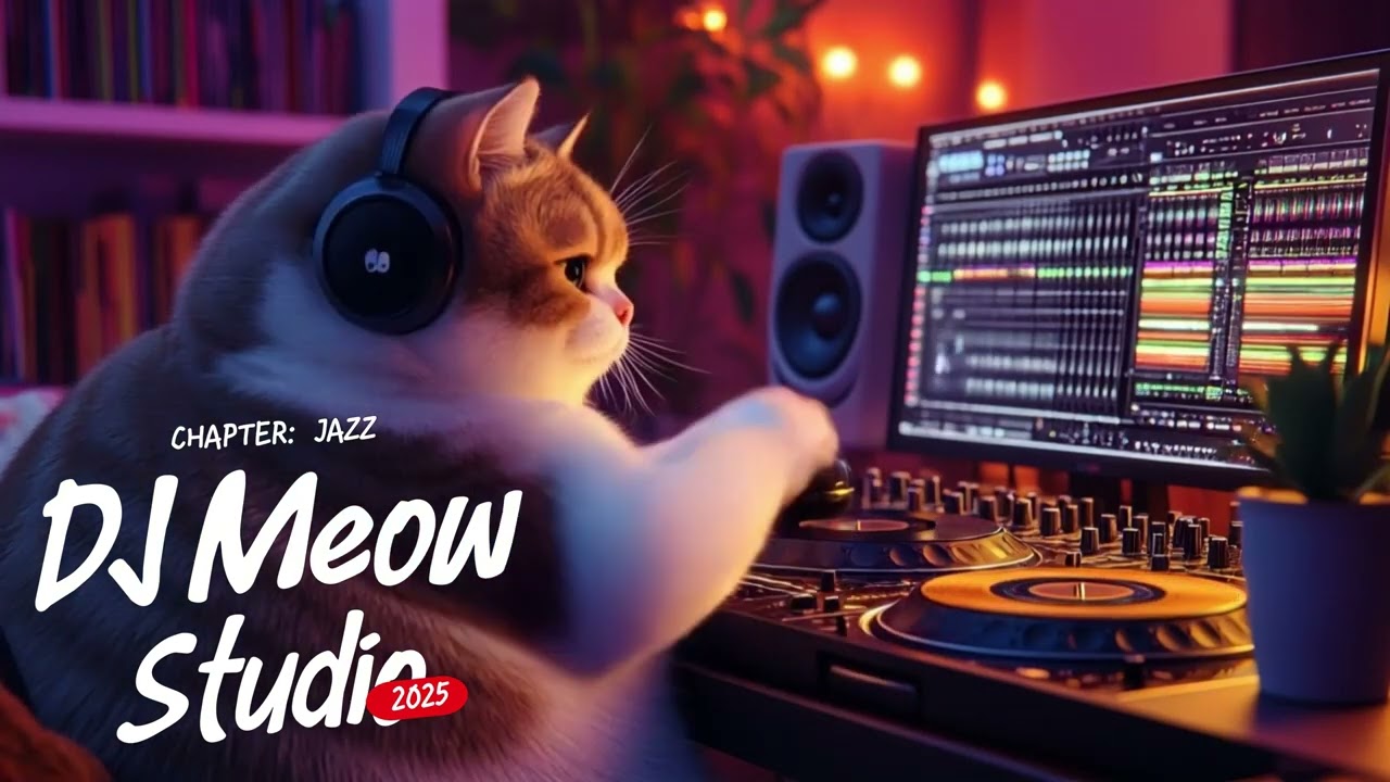 [𝗝𝗔𝗭𝗭] 재즈와 고양이 DJ의 완벽한 콜라보 🎶 | Swinging Meowments