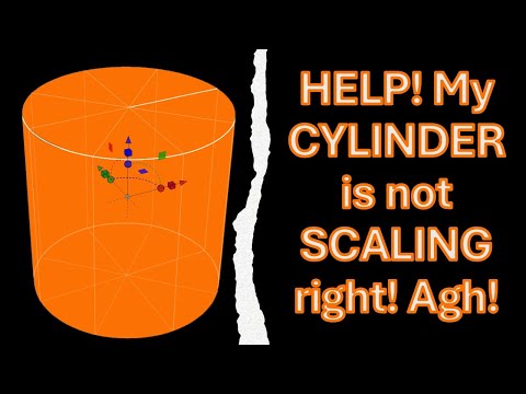 Autodesk Alias Tutorial: Non-proportional Scaling of Cylinders