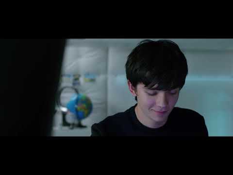 Trailer end card promising a near-future teen romance set between Mars and the American West