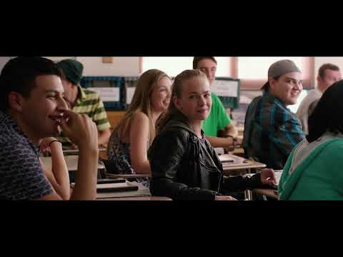 Official trailer still for The Space Between Us showing Gardner gazing at Earth from a spacecraft window