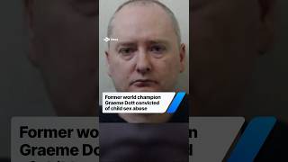 Former world champion Graeme Dott convicted of child sex abuse #news #scotland #shorts