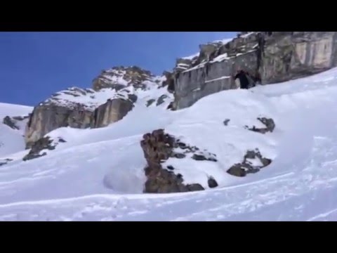 Freeride Skiing  in Crans Montana