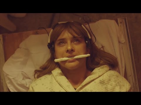 Electroshock therapy scene ( Girl subjected to electric shock therapy in mental hospital )