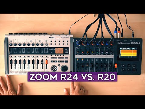 ZOOM R24 vs R20 comparison - which one is better for you?