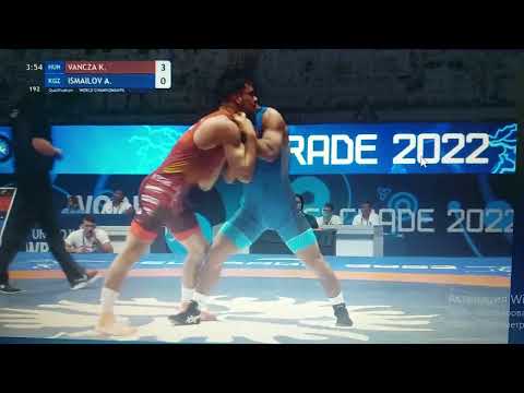 Krisztian Istvan VANCZA (HUN) - Amantur ISMAILOV (KGZ)/ 67 kg Belgrade-2022