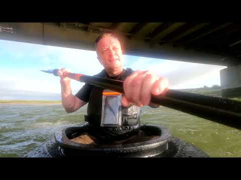 Kayaking Shoreham by Sea - River Adur - With DJI Mini 3 Pro Drone Footage