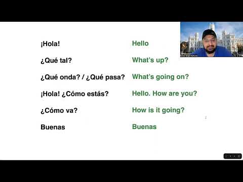 Video 1  - Spanish Greetings: Say 'Hola' to a World of Connection! 🌍✨ | Learn Basic Spanish Phrases!