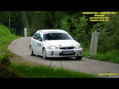 FLORKIEWICZ Adam / FLORKIEWICZ Albert - Honda Civic - Letni Super Sprint 2022Szymbark 28-08-2022