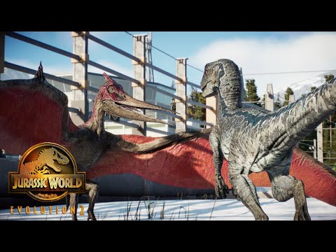 Blue - The World of DOMINION || Jurassic World Evolution 2 [4K]