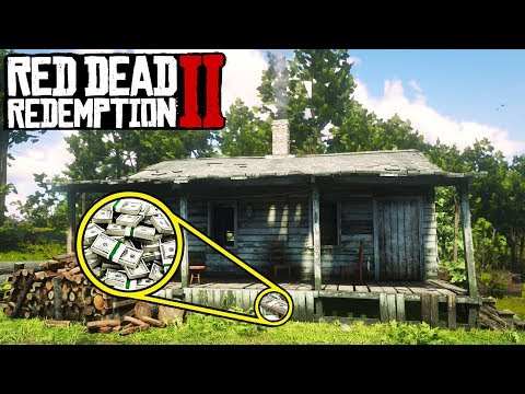 HIDDEN MONEY STASH IN Red Dead Redemption 2! Secret...