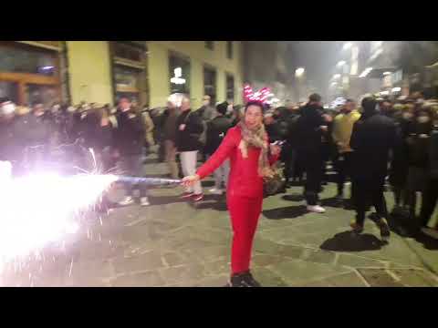 Happy New Year 2022 Florence Italy
