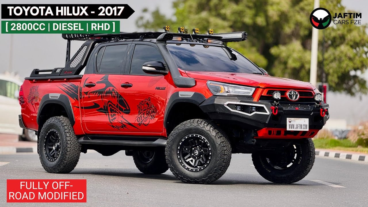 Toyota Hilux FULLY OFF-ROAD MODIFIED | 2.8L DIESEL ENGINE | MANUAL TRANSMISSION | RHD video