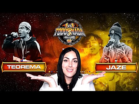 ESPAÑOLA REACCIONA A JAZE VS TEOREMA GOD LEVEL🔥|| MEJOR BATALLA DE 2022?🔥 #jaze #teorema #godlevel