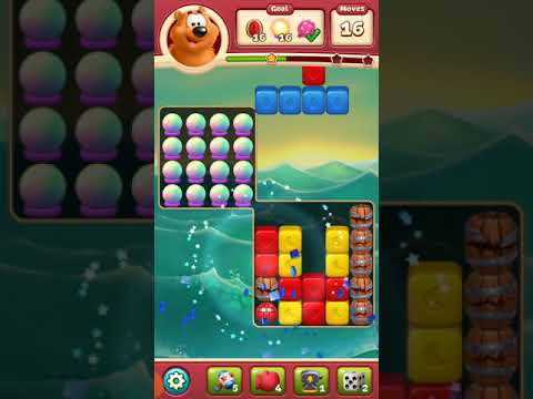 TOON BLAST LEVEL 1895 3 STARS 5 move add on