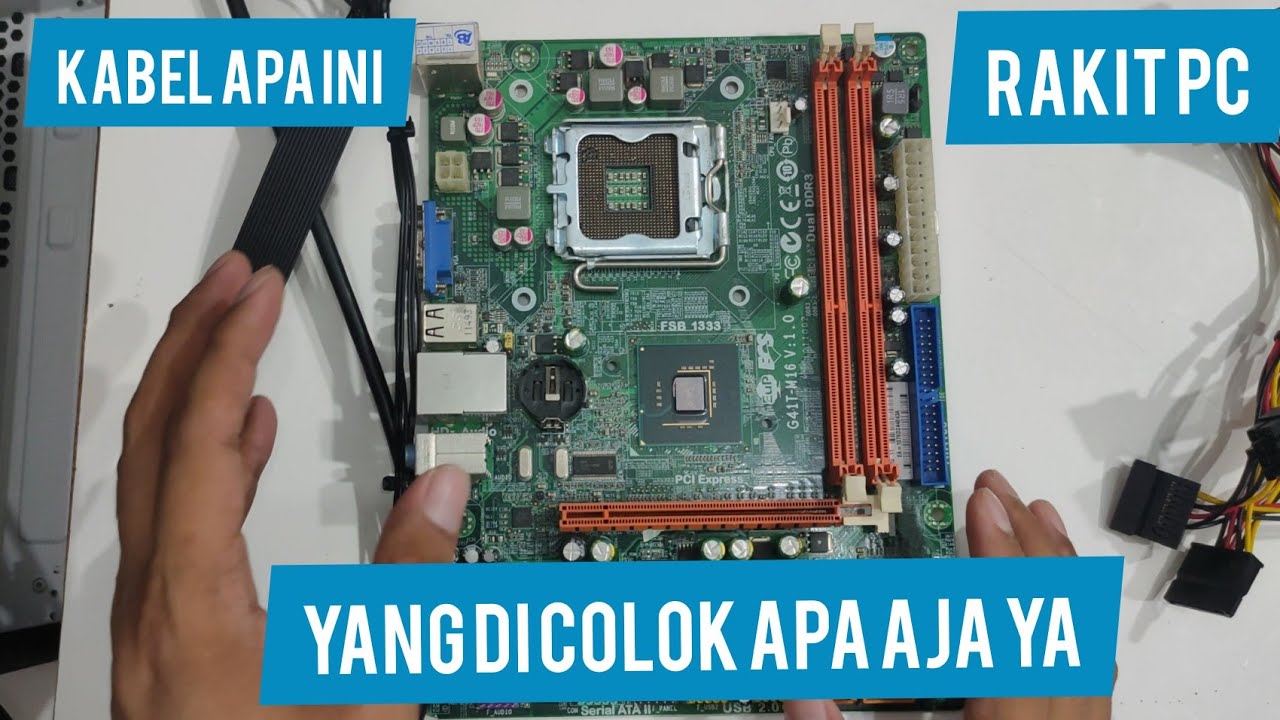 What should be plugged into the motherboard - #PCBuildTutorial #PCBuild