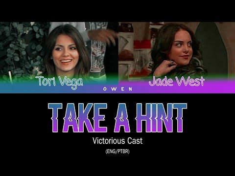 Victorious Cast 'Take a Hint' Color Coded Lyrics (ENG/PTBR)