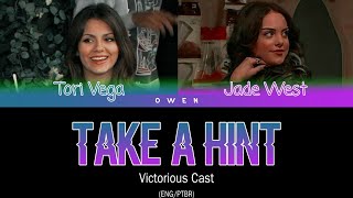 Victorious Cast &#39;Take a Hint&#39; Color Coded Lyrics (ENG/PTBR)