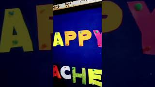 #teacher #teachersday #celebration #kidszone #playschool #shortsvideo #shorts_