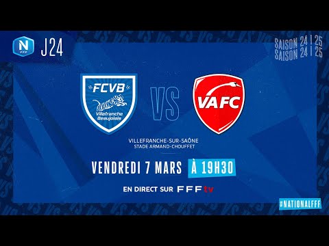 J24 I FC Villefranche B. - Valenciennes FC en replay(0-2) I National FFF 2024-2025