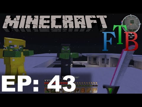 FTB Minecraft EP43 - Making A Nano Saber