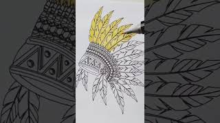 Native Americans coloring pages #nativeamerican #usa #american