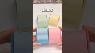 Use sticky notes to make a flippable weekly planner! #shots #stationer