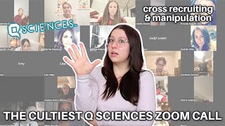 THE CULTIEST QSCIENCES CALL EVER! *CROSS RECRUITING & MANIPULATION* #pyramidscheme