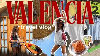 VALENCIA SPAIN TRAVEL VLOG 2026: Exploring, aesthetic cafes, huge flea markets & more!✈️