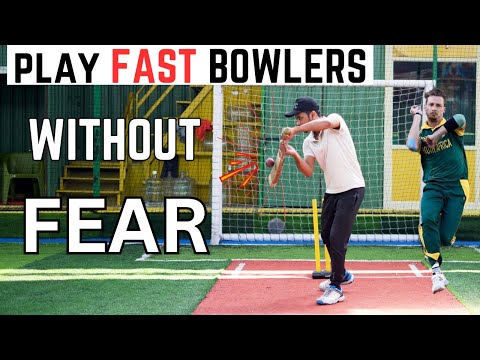 How to Play Fast bowlers without Fear ! @cricketmastery